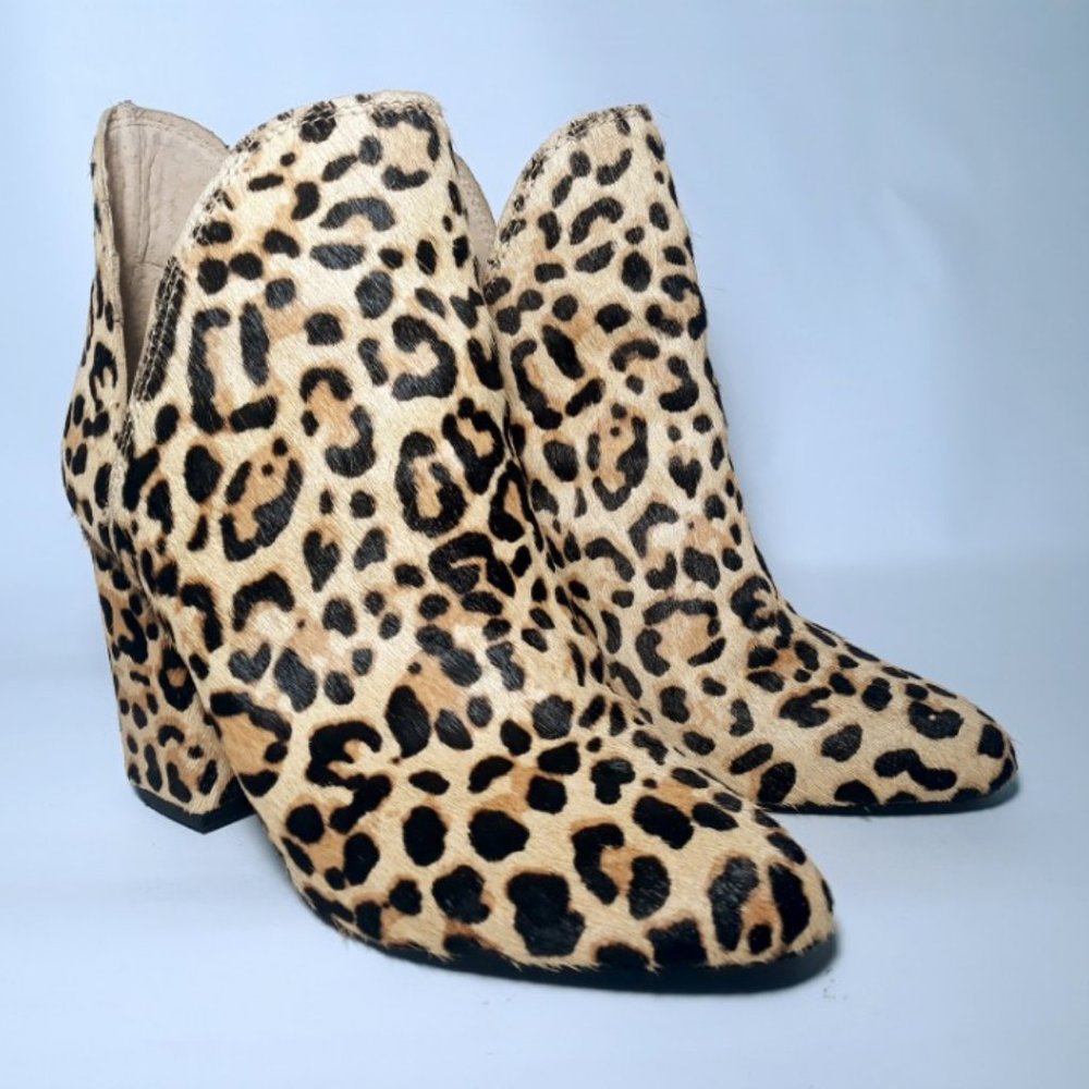Steve Madden Rookie Calf Hair Ankle Boots Booties Size 7M
